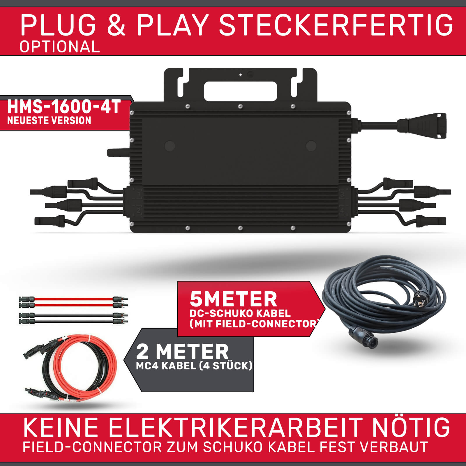 Hoymiles HMS16004T Wechselrichter Drosseln Auf 600W/800W, 09/05/2023