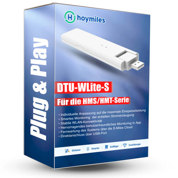 Hoymiles DTU-Wlite-S, WLAN Datenübertragungseinheit/Kontrolleinheit für Serie HMS und HMT Mikrowechselrichter - Nicht kompatibel mit der HM und MI Serie …