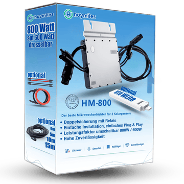 Hoymiles HM-800 WiFI DTU WLite Modul Wechselrichter Mikroinverter 1000Wp Solar