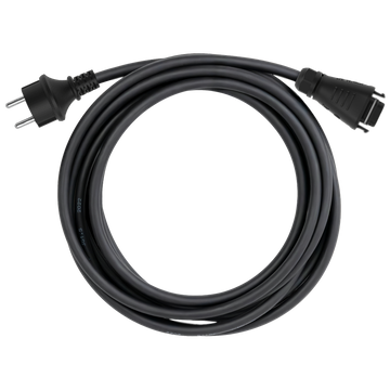 AC-Anschlusskabel mit Schuko-Stecker und Wieland-Kupplung für Balkonkraftwerke
