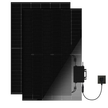 Balkonkraftwerk 1000W ohne Speicher – Set