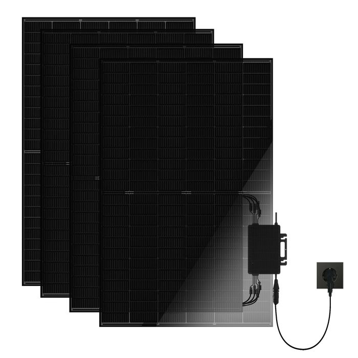 Balkonkraftwerk 1800W ohne Speicher – Set