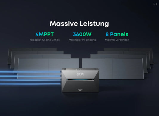 Anker SOLIX Solarstromspeicher Solarbank 3 E2700 Pro  (Gratis 0% MwSt.)