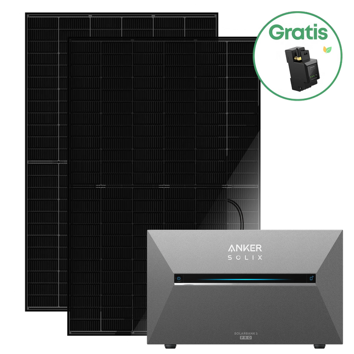 Balkonkraftwerk 1000W mit Speicher Anker SOLIX 3 Pro – Set