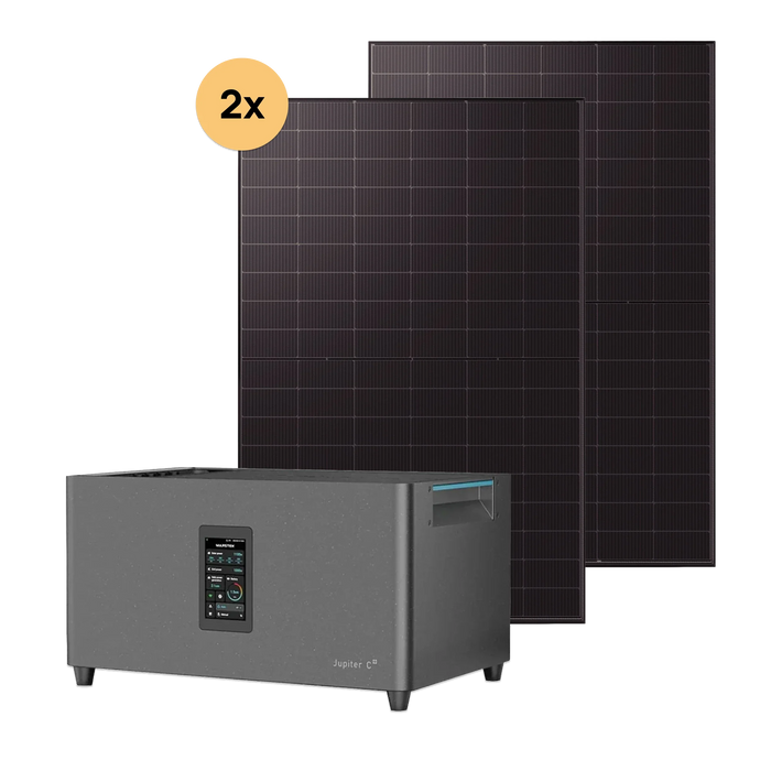 Balkonkraftwerk 1000W mit Speicher Marstek Jupiter C Plus – Set