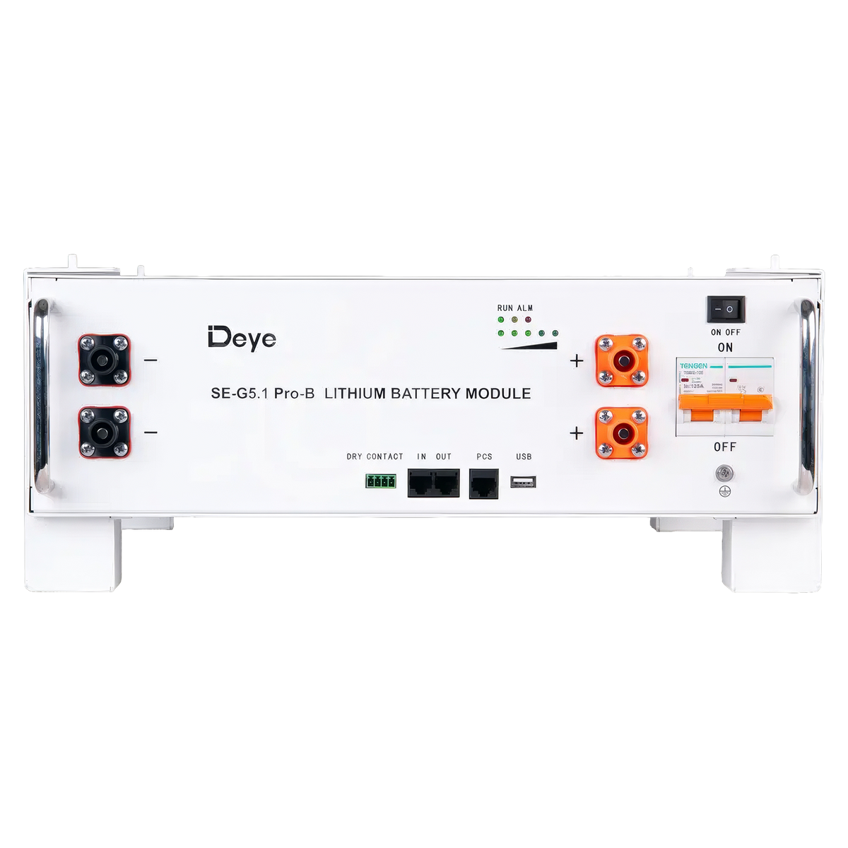 Deye SE-G5.1 Pro-B LiFePO4 Batteriespeicher mit 5,1 kWh im Rack-Format