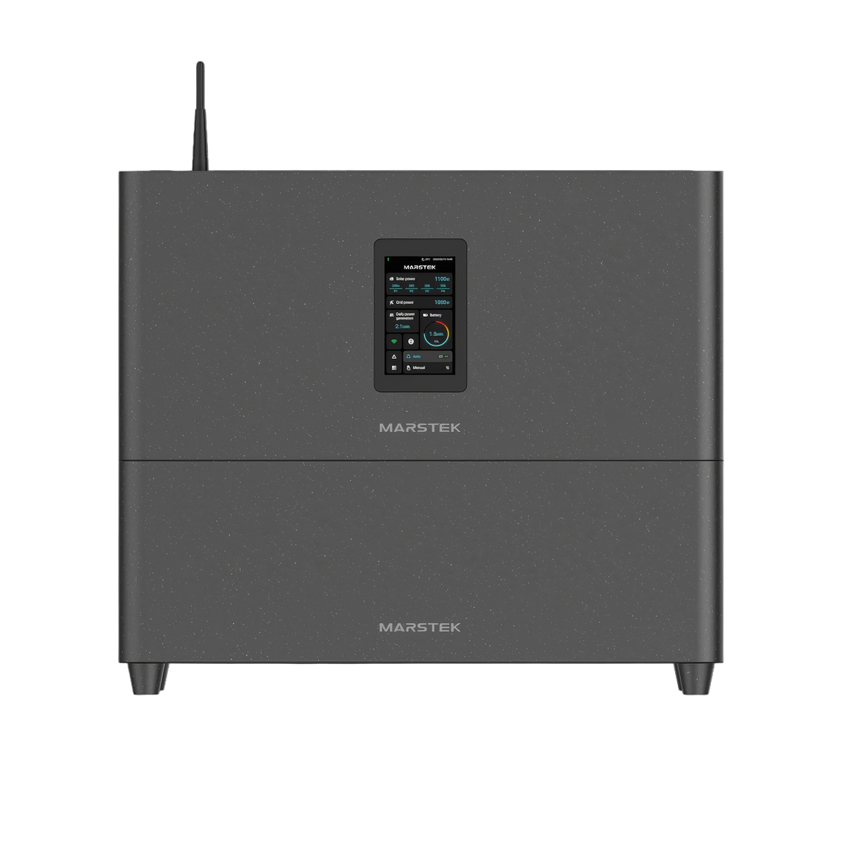 Marstek Jupiter C Plus Erweiterungsakku mit 2,56 kWh in der Frontansicht