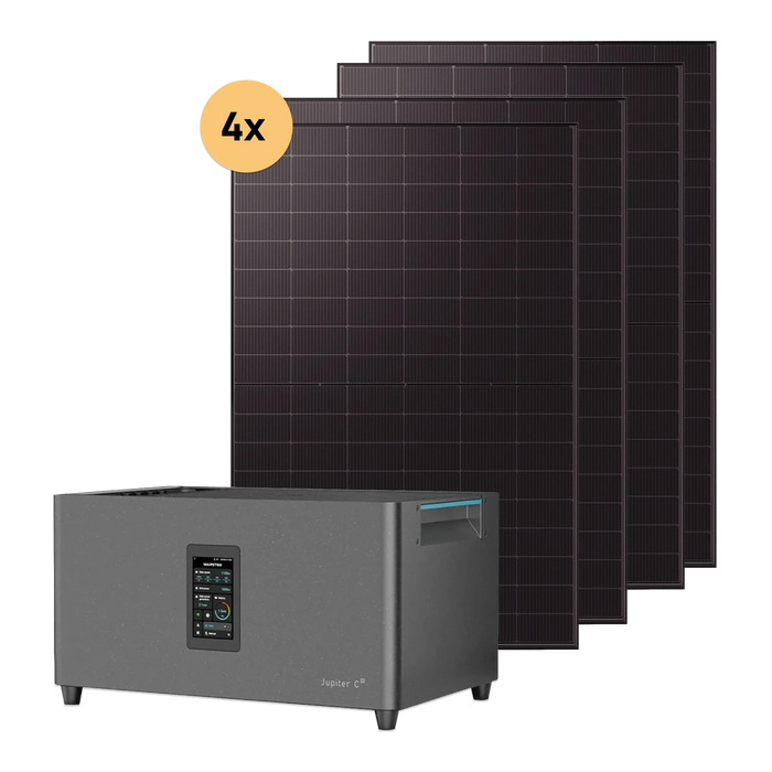 Balkonkraftwerk 1800W mit Speicher Marstek Jupiter C Plus – Set