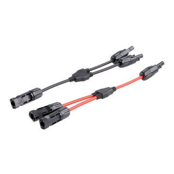 Y-Stecker Paar mit MC4-Verbindern zur Parallelschaltung von Solarmodulen